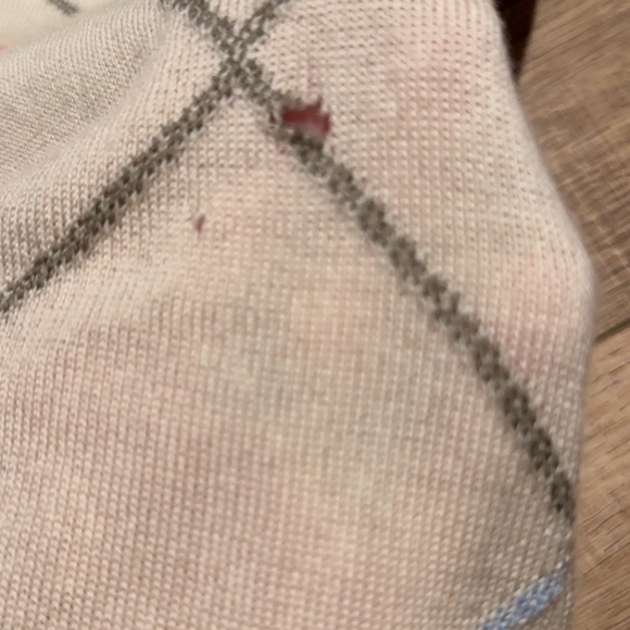 Nike Women’s Beige Plaid Golf Sweater Vest V neck Size Large - Picture 6 of 6